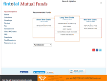 Tablet Screenshot of mutualfunds.fintotal.com