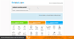 Desktop Screenshot of fintotal.com