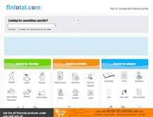 Tablet Screenshot of fintotal.com